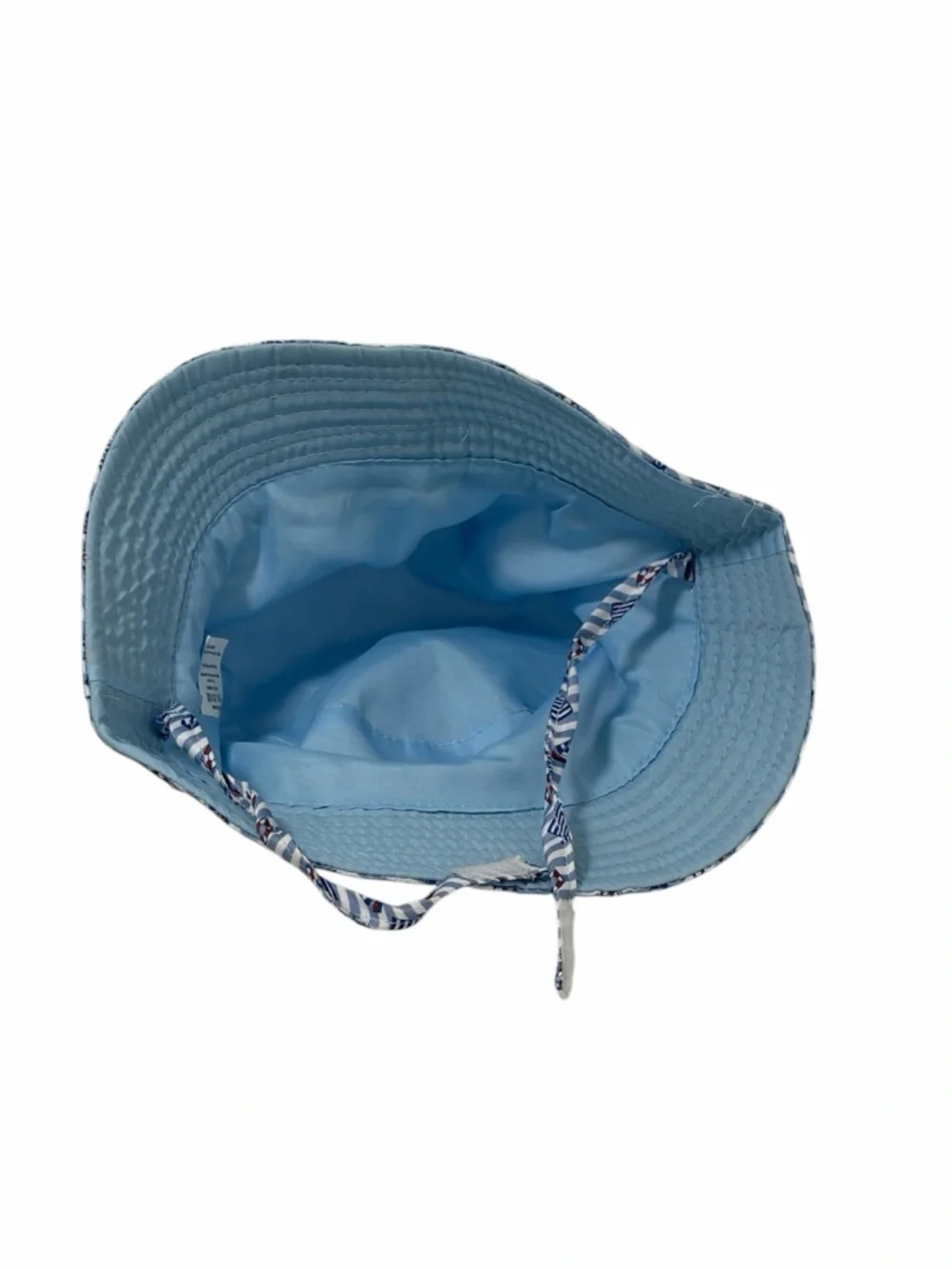 Little Boy Bucket Nautical Cotton Sun Hat - Like New